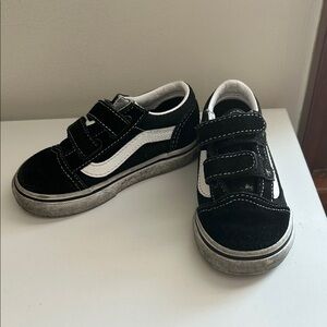 Vans Kids Black and White Vans